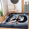 Juventus Customize Your Name Area Rug Suitable for Study Room Playrooms Bedrooms Hallway Antislip Carpet Decorate Offices Wedding Party Gift