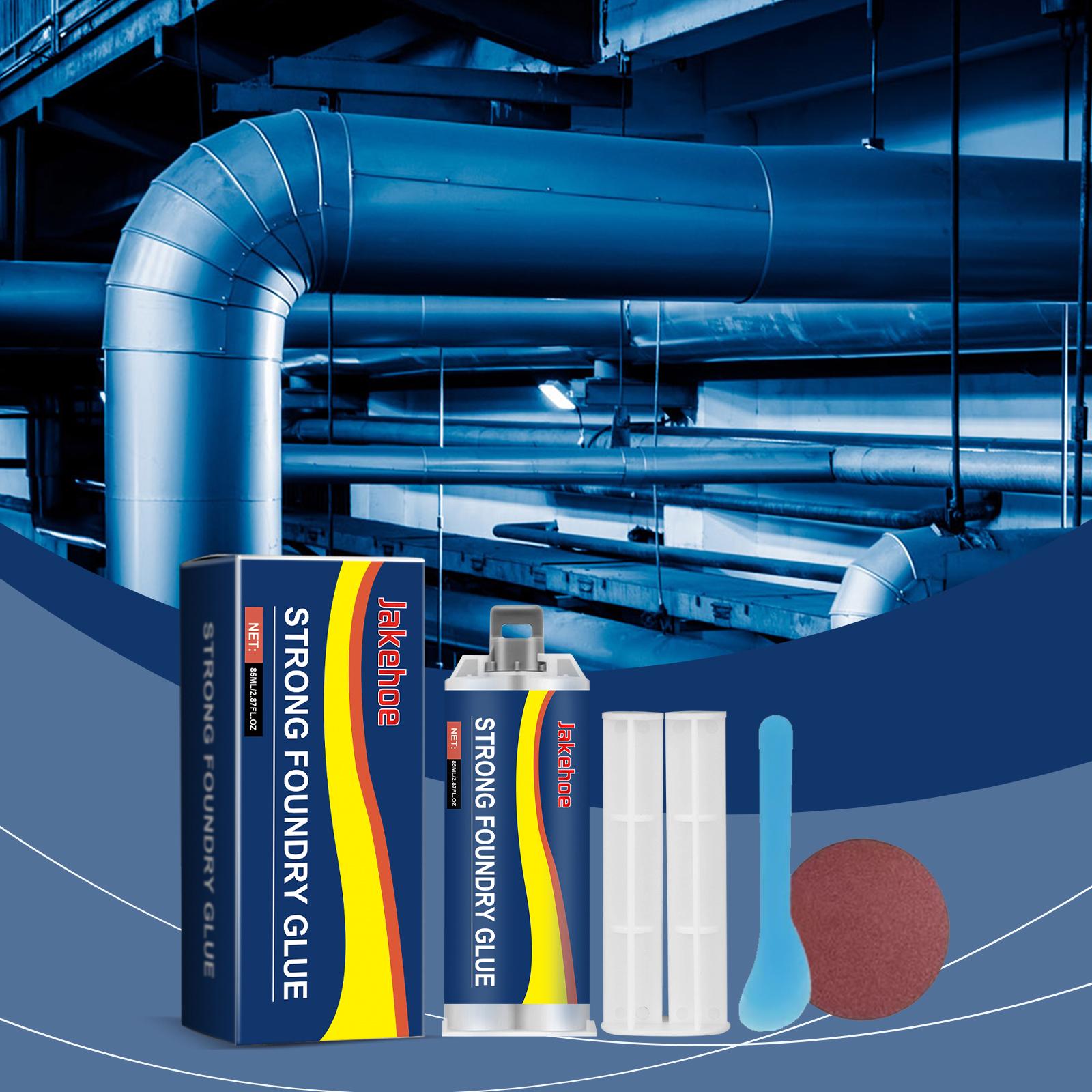 Strong Foundry Glue Strong Casting Welding Filler Metal Repair Agent Industrial Casting Glue Repair for Metal Welding & Casting 85ml