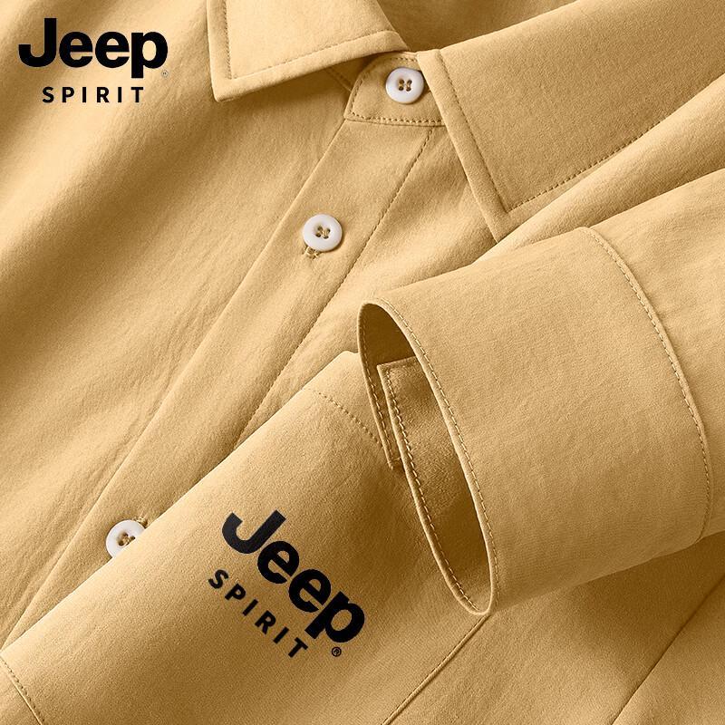 JEEP SPIRIT Men s Loose Fit Printed Long Sleeve Cool-Touch Shirt 3XL