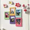 5Pcs 3 Inch Magnetic Photo Frame, Fridge Magnet Frame for Instax Negative Photos, Home Decor & Holiday Gifts