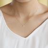 Diamond 10K Yellow Gold Necklace 4℃ (111736123010)