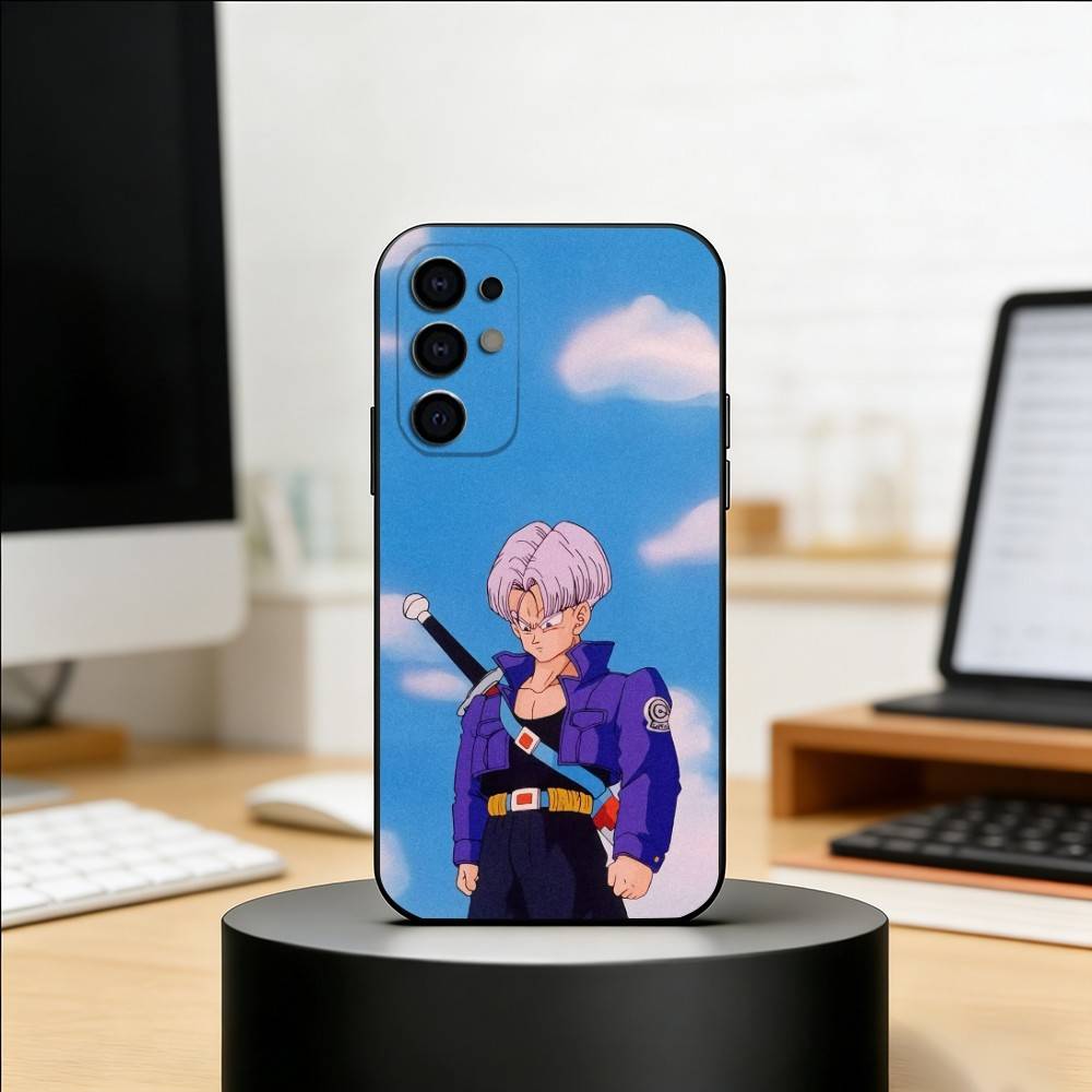 Dragon Ball Trunks Phone Case For Samsung S25,S24,S21,S22,S23,S30,Ultra,S20,Plus,Fe,Lite,Note,10,Black Cover