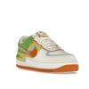 Nike  Air Force 1 Shadow Coconut Milk Blue Monarch Women Sneakers Multi-Color Aquarius-Blue Saturn-Gold DZ1847-103