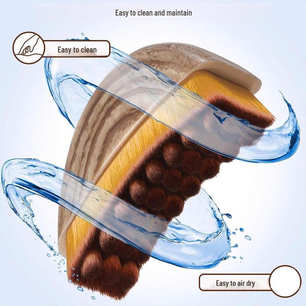 Ergonomic Lymphatic Contour Face & Body Massage Brush