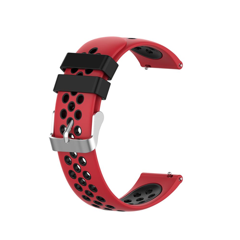 Colorful Sports Silicone Strap For COROS PACE 2 / APEX Pro / 46mm Smartwatch Band Replacement Bracelet Watchband Accessories