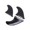 Surfboard Fins Set of 3 Sturdy PVC   for Longboard Shortboard Stand Up Paddle Board
