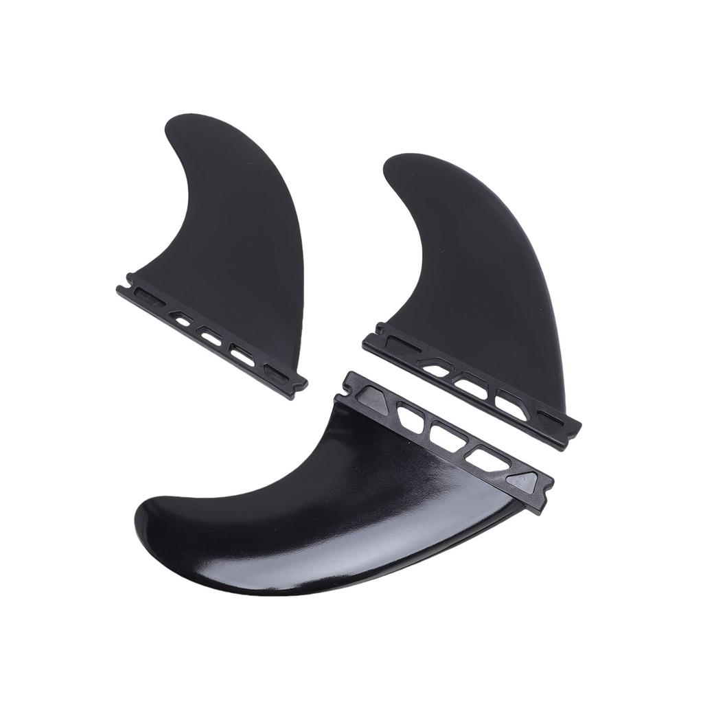 Surfboard Fins Set of 3 Sturdy PVC   for Longboard Shortboard Stand Up Paddle Board