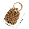 Woven Bag Net Bag Wooden Miss Mini