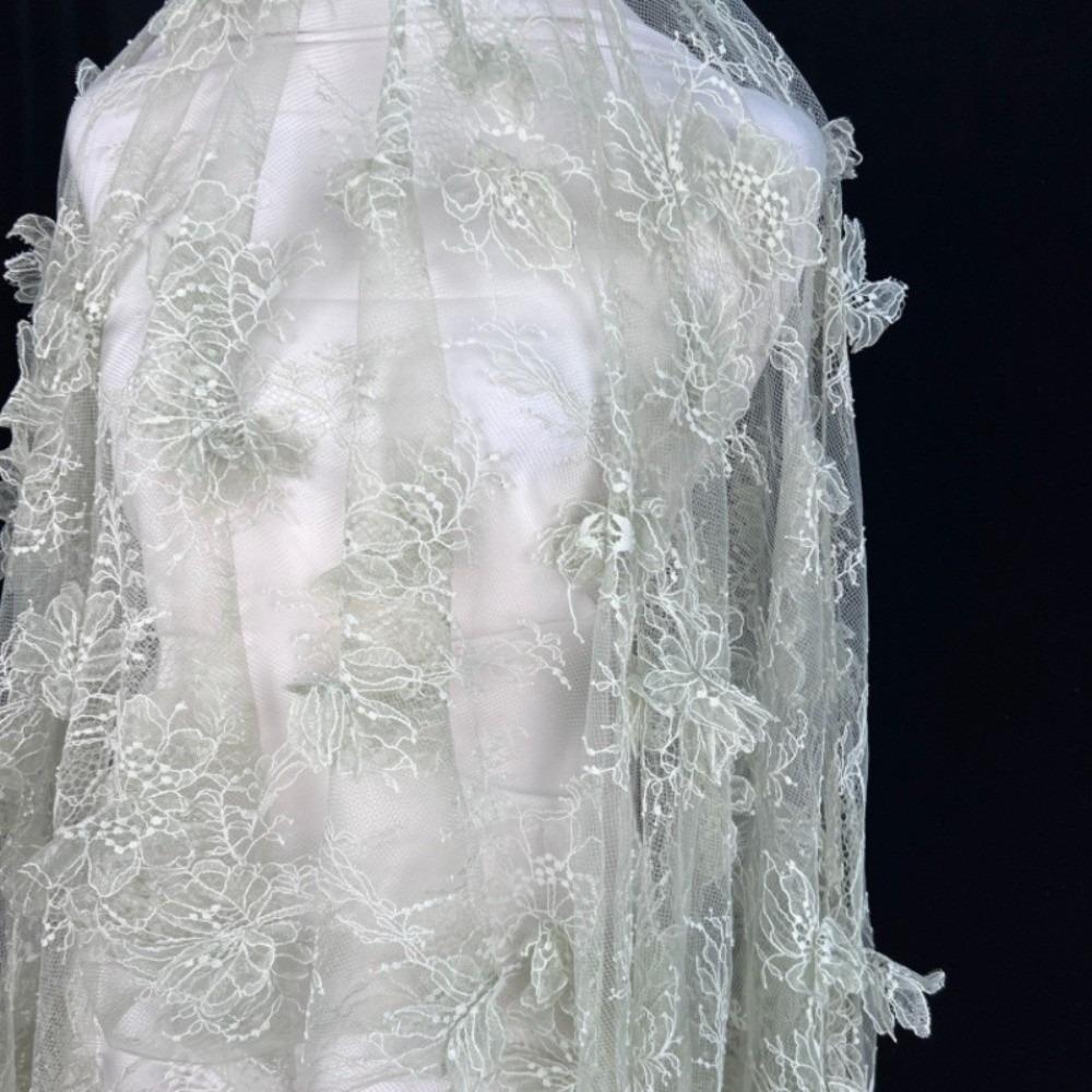 Polyester Material Lace Trim Ribbon Soft Skin Friendly Lace Appliques Edge  DIY Home Decor