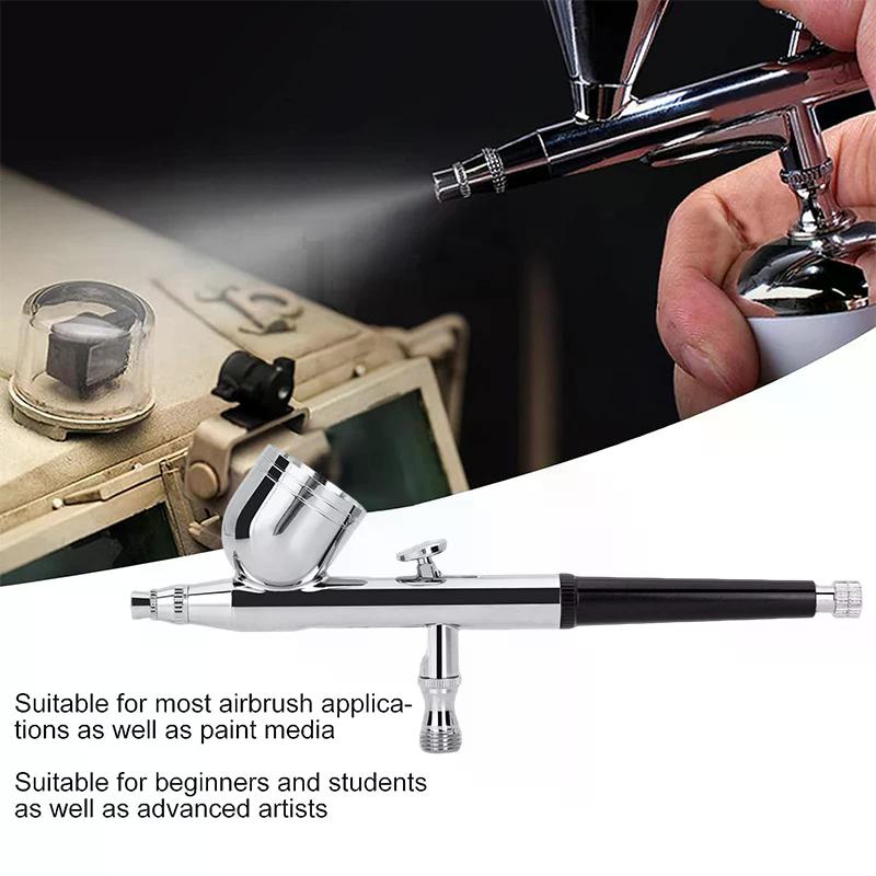 Professional Double Action Airbrush BD-130 Mounted 0.3mm Nozzles And Needles