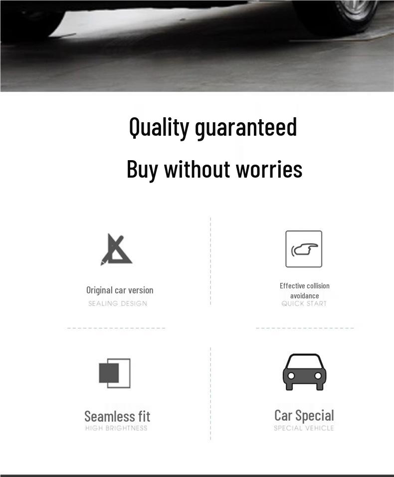 Kompatibel mit Beijing Hyundai Elantra Modellen 08-10, 11 und 17-18: Stoßstange und Stoßfänger vorne und hinten.