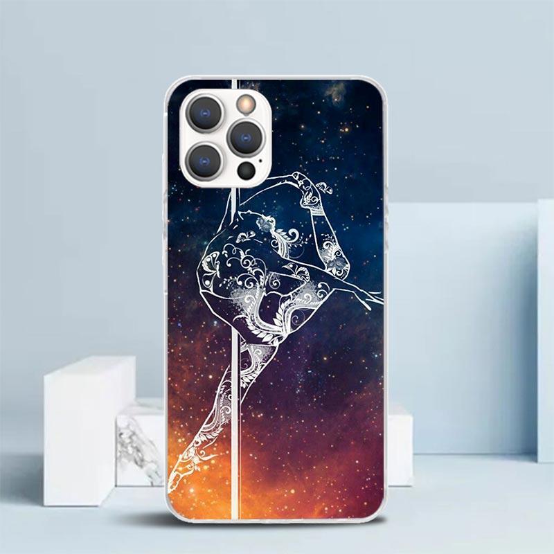 Pole Dancer Dancing Phone Case For IPhone 16 17 Air 16E 15 14 Plus 13 Mini 12 11 Pro Max 7 8 + SE 2020 Soft TPU Back Cover 16 17