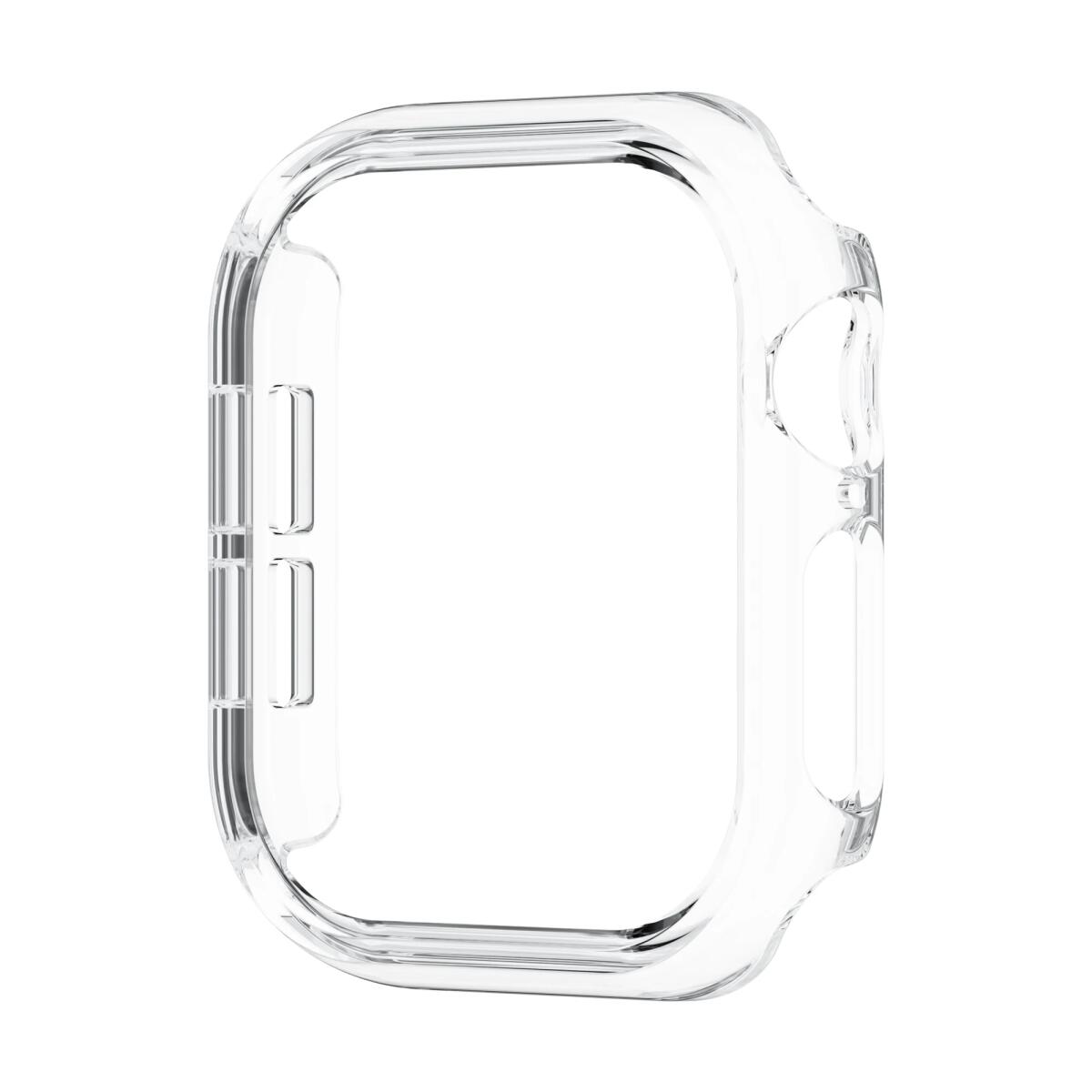 

Чехол Hollow PC для Apple Watch 10 46 мм 42 мм защитная рамка для экрана жесткий бампер чехол аксессуары для IWatch Series 10 чехол 42mm Series 10 прозрачный