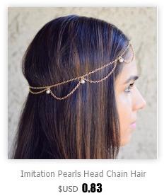 Fashion Bridal Rhinestone Hair Chain Head Jewelry For Women Multilayer Crystal Tassel Hair Jewelry Headbands Wedding Accessories