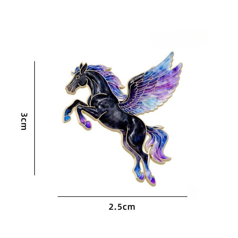 Mielos gyvūnų zodiako žirgų sagės Mažos dovanėlės Aksesuarai Drabužiai ir aksesuarai Žirgo metams Sages ir dovanos