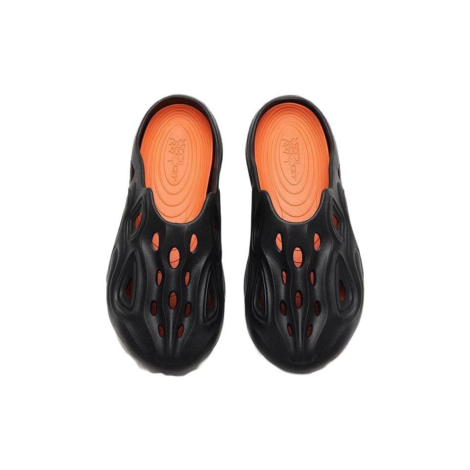 New Anta Chaobai 1.0 Slip Resistant Abrasion Resistant Slide Slippers Men's Black 112338501-3