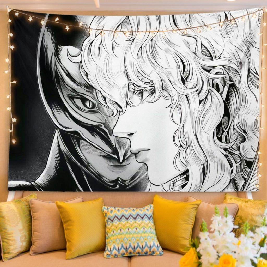 Anime Wallpaper Berserk Sleeve Art Wall Decoration for Bedroom Living Room Home Decor Guts Graphic Tapestry