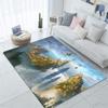 Virtually Fantasy World Carpet Kitchen MatEntrance Doormat Bedroom Floor Decoration Living Room Carpet Bathroom Anti-slip rug