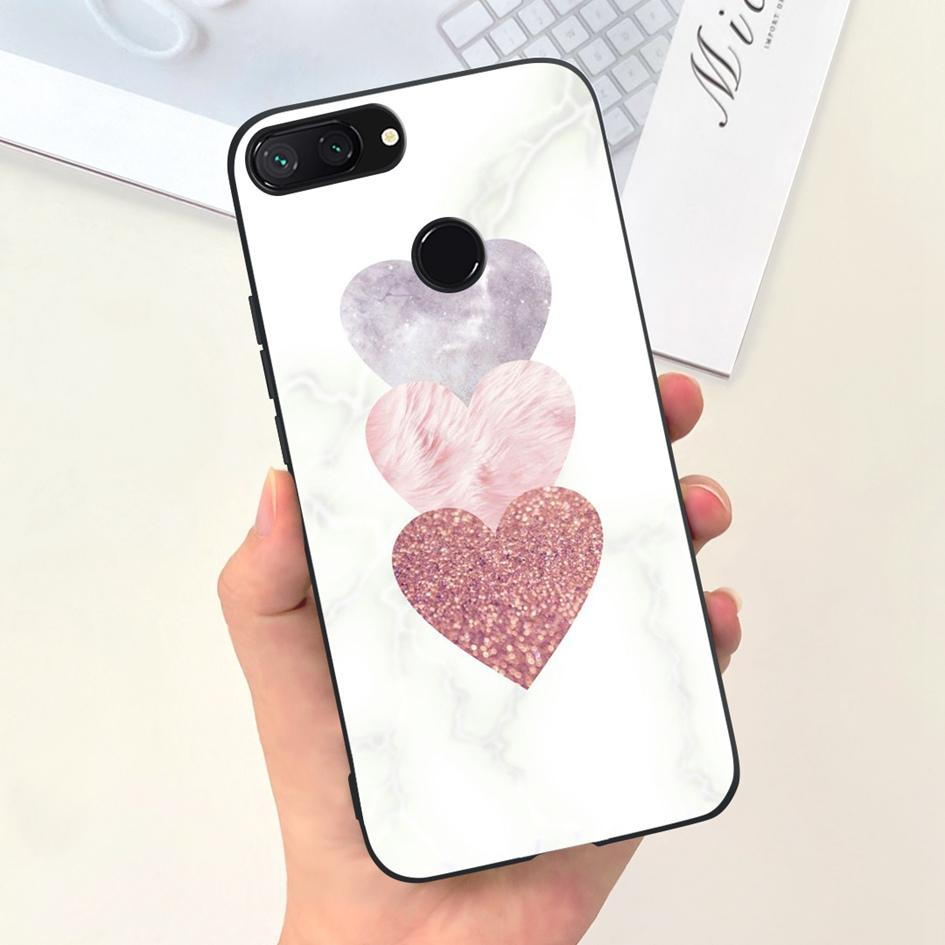 Für Xiaomi Mi 8 Lite Hülle 6,26" Mode Landschaft Mädchen Bumper Weiche Silikon Handyhülle Für Xiomi Mi 8 Lite Funda Mi8Lite Tasche