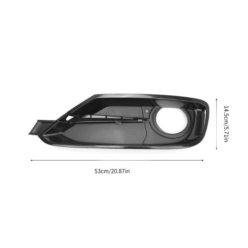 Car Front Bumper Fog Light Grille for F30 F31 11-18 51117300739 5111730074 Replacement Fog Light Cover Auto Accessories
