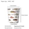 Cross-border Fishing Theme Party Supplies: Paper Plates, Flags, Napkins, and Creative Decorations Set