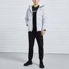 Li Ning Loose Short Hooded Down Jacket Winter Men Jacket Gray AYMQ055-8