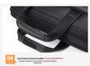 Men's Waterproof 15.6-Inch Laptop Briefcase - Oxford Cloth Handheld Shoulder Crossbody Document Bag