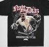 Vrolijk Kerstfeest Nate Diaz Collectie Unisex Alle Maten B07.35 Unisex T-shirt