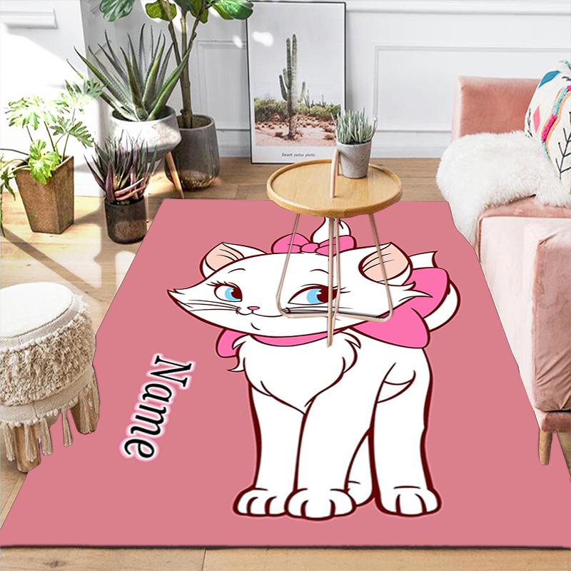Custom 1Pc Artemis Cats Tea Party Rug Office Carpet Indoor Outdoor Entrance Doormat Nonslip Soft And Comfortable Living Room D916121
