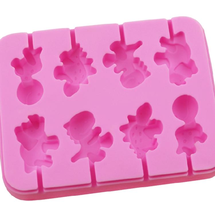 Cute Dinosaur Cookie Mould Food Grade Silicone Easy Clean Baking Utensils Gift