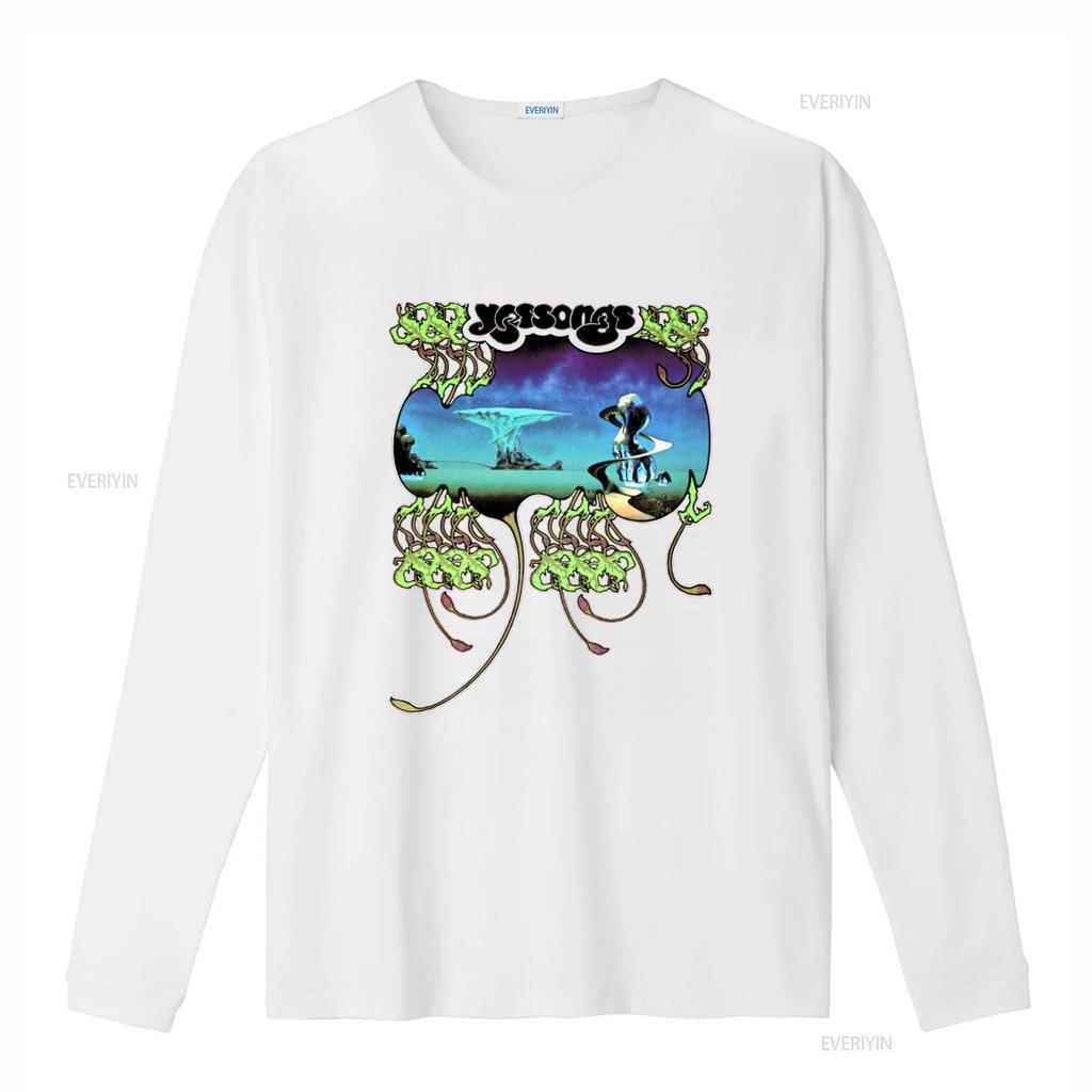 Yes Band Yessongs Album Cover Live 1973 Rare Vintage Casual Streetwear T Shirt Vintage Washed Streetwear Versatile Homme