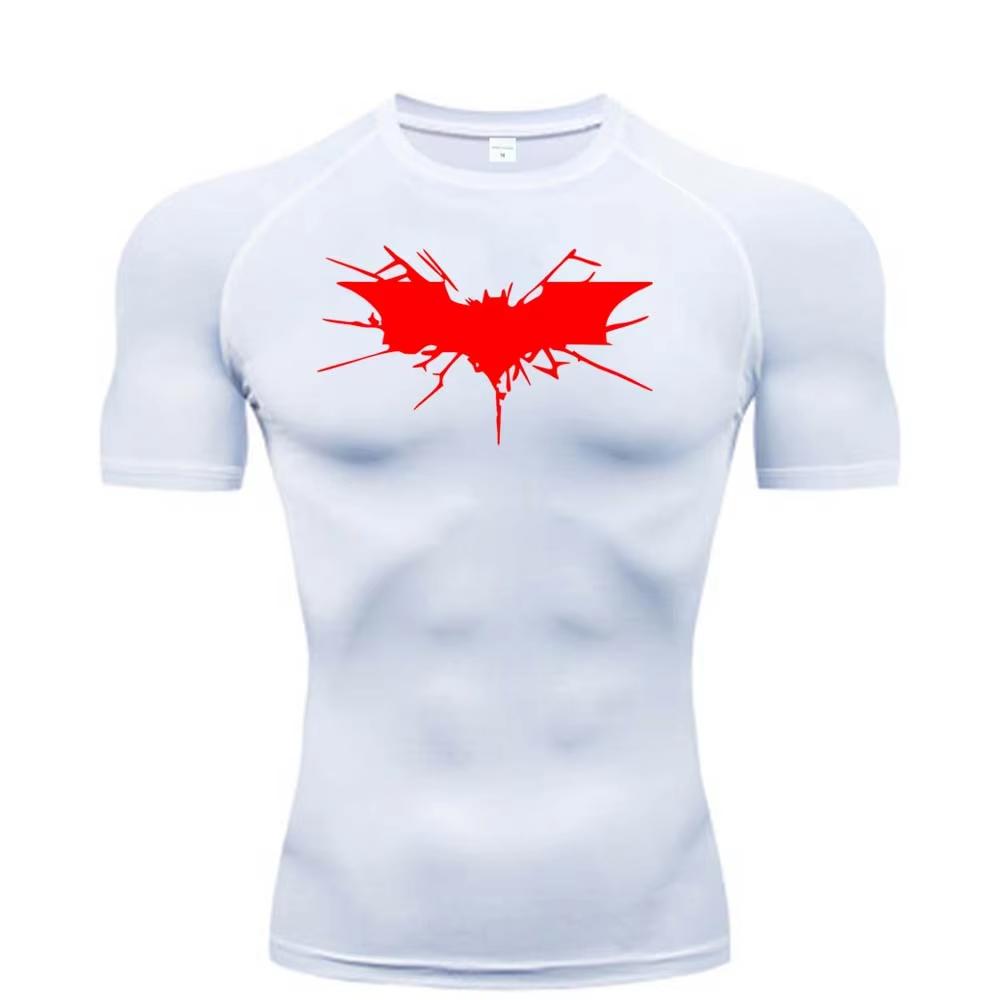 Art Bat Compression Shirt Men's Sprint Step T-shirt Fitness Sport Top Quick Dry Fitness Sportswear Bodybuilding Clothing RL00101