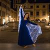 Solid Color LED Luminous Scarf Dance Performance Performance Props New Stage Props  Dance Festival