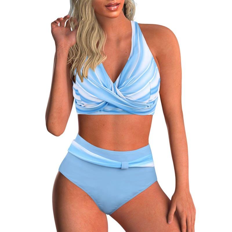 Bikini new small fresh sexy split swimsuit women's beach swimsuit