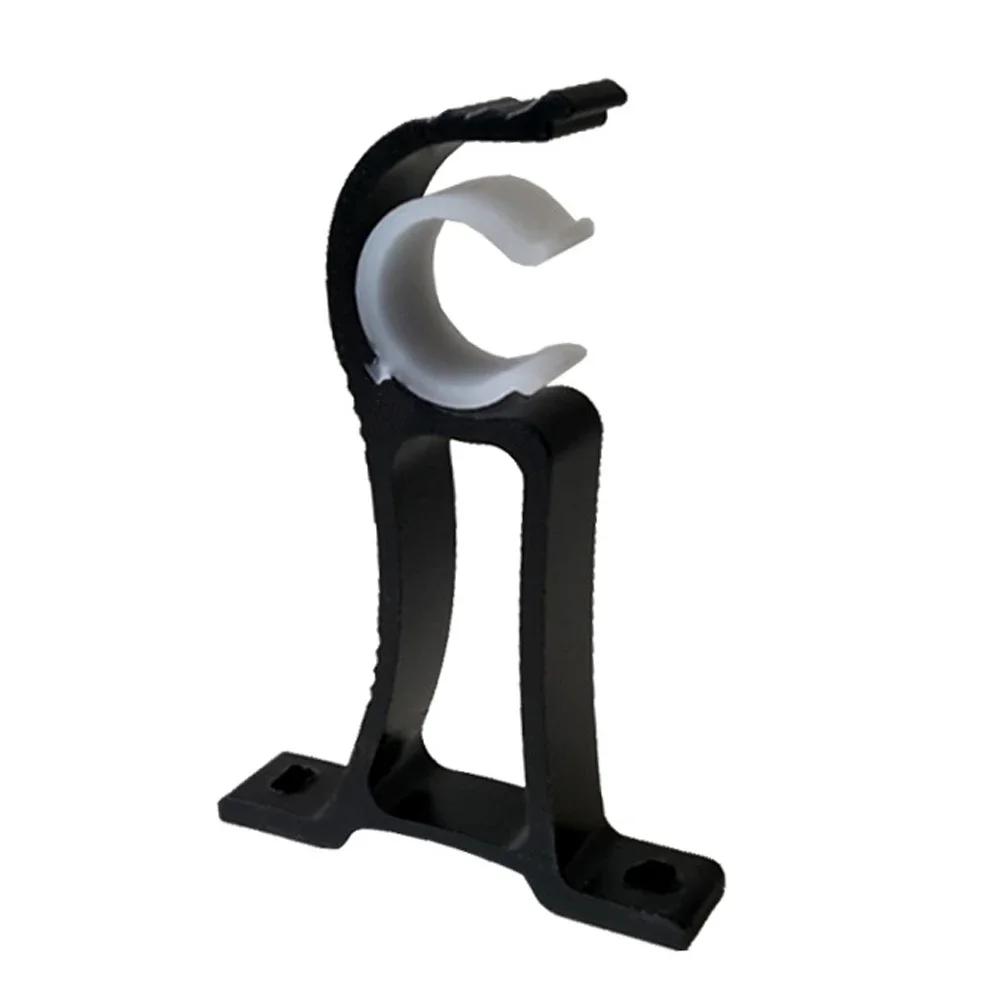 Fancyfamily Thickened Aluminum Alloy Curtain Rod Bracket Base Home Ceiling Curtain Rod Installation Hook