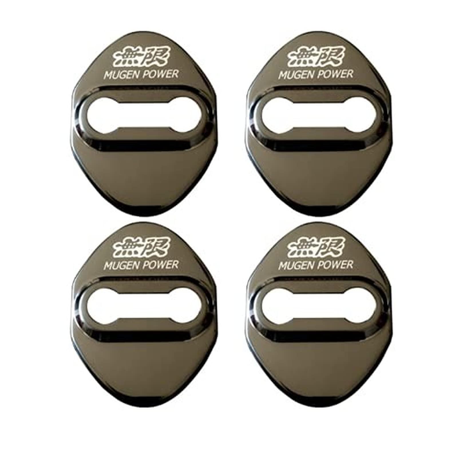 

Infinite Honda Dedicated Car Door Lock, Door Striker, Cover, Accessory, Mirror Stainless Steel, Custom чорний