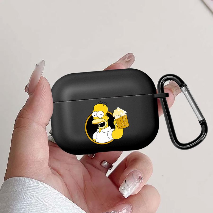 

Чехол для Airpods 1 Pro3 2 3 Pro 4 Pro2 Чехлы для наушников Обложка Симпсоны Airpods Pro