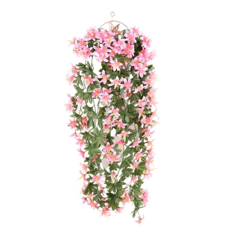 Artificial Hanging Flower 90cm for Wedding Home Wall Garden Yard Porch Patio Realistic Hanging Vine Plant Drooping Plant
