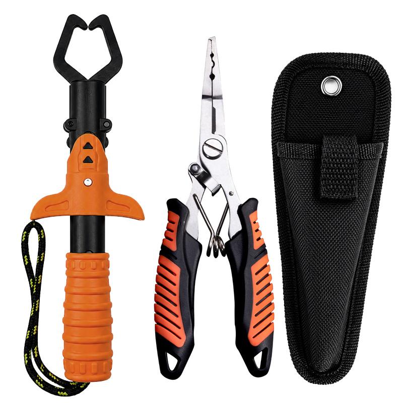 3Portable Fishing Tool Set Fishing Pliers Fish Control Device Nylon Bag Special Fishing Equipment and Tools for Outdoor Fishing