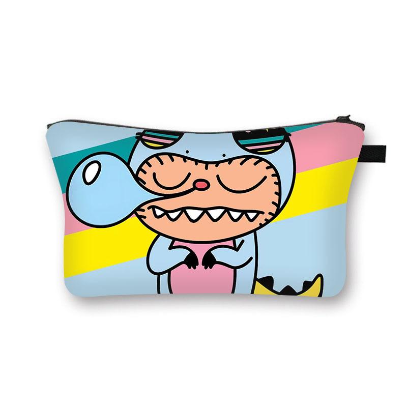 Cosmetic Bag for Girls, Large Capacity, Cute Storage, Toilet Bag, Portable Clutch Bag.