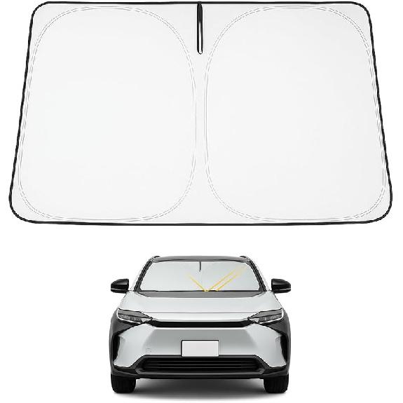 Proadsy 2025 Upgrade Front Windshield Sun Shade Foldable RAV4 Sunshade Protector Fit -2025 RAV-4 SUV Crossover, TRD Off-Road, LE XLE Premium Limited