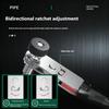 Double Direction Ratcheting Socket Spanner Tool Kit Ergonomic Grip Compact Design Fit For Tight Space Maintenance Tasks