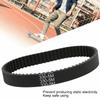 2 Pcs Black Timing Drive Belt Rubber Drive Belts Durable Toothed Belt  Electric Scooter