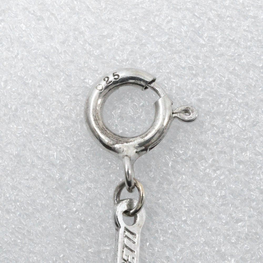 TIFFANY&Co. Open heart Necklace Elsa Peretti Silver925 heart 2.6g Women Used