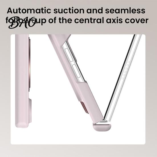 Drop Resistant Phone Accessory Magnetic Folding Case for IPhoneDuo, Hands Free Viewing with 360 Degree Protective Cover Rotating Ring Stand,