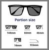 REONAS Polarized Photochromic Discoloration for UV400 Protection Men's Sunglasses, Square, Gray, Driving, Fishing,