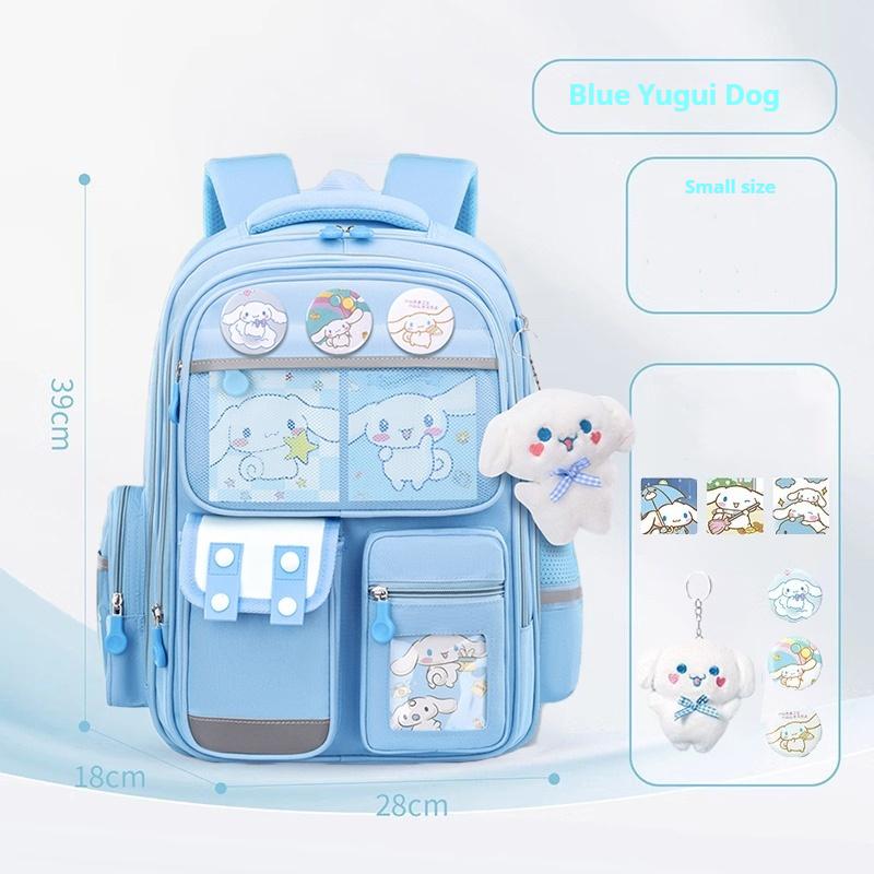 Cute Cartoon Kids Large Capacity Backpack Set Kawaii Anime School Bag For Children
