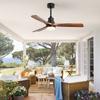 Sofucor Ceiling Fan with Light - 6 Speeds - Energy-Efficient DC Motor - 132cm, 3 Colors Available