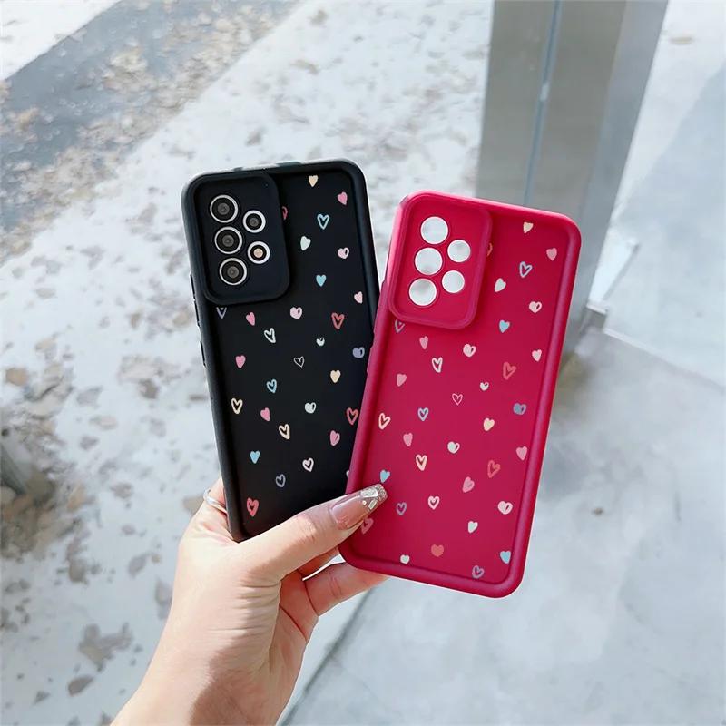 Graffiti Love Heart Case For Xiaomi POCO X7 X6 Pro X5 M7 M6 F5 F7 Mi 15 Ultra 14T Pro 14 13T 12 13 11 Lite 5G NE 12T Silicone