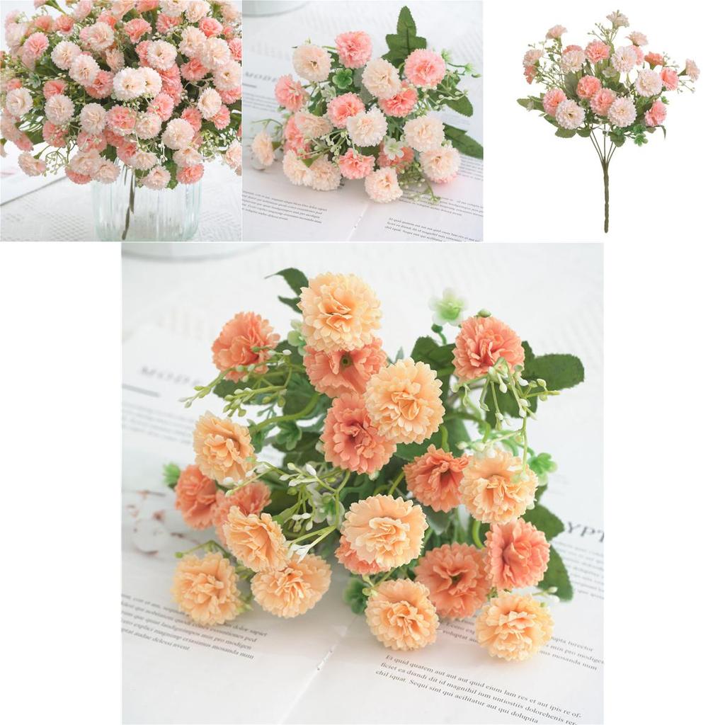 Elegant Artificial Hydrangea Bouquet With High Realistic Appearance For Home Decor